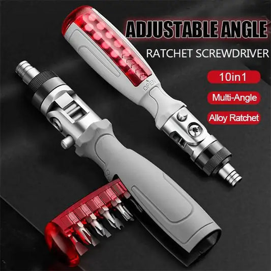 Turning Ratchet - Multi-Angle Ratchet Screwdriver